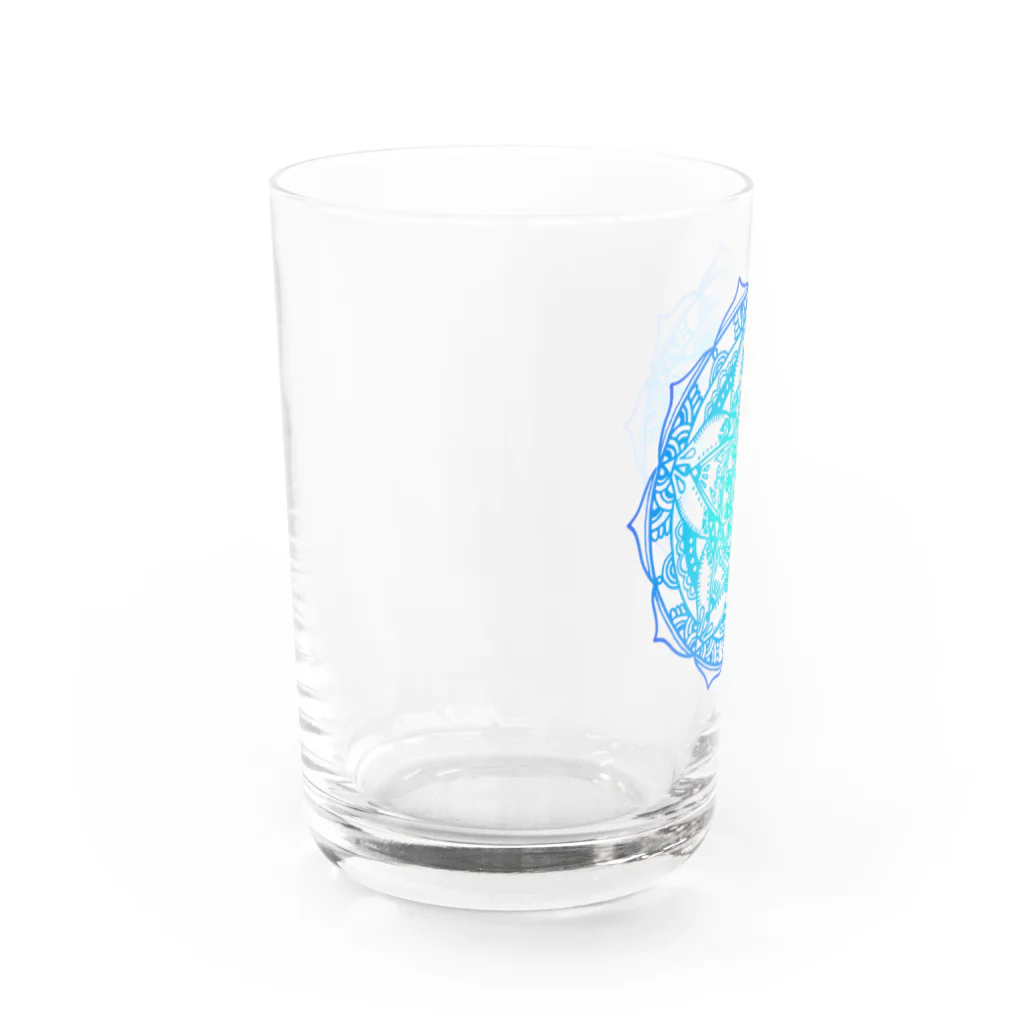 Feeling art 013☻のうみの花 Water Glass :left