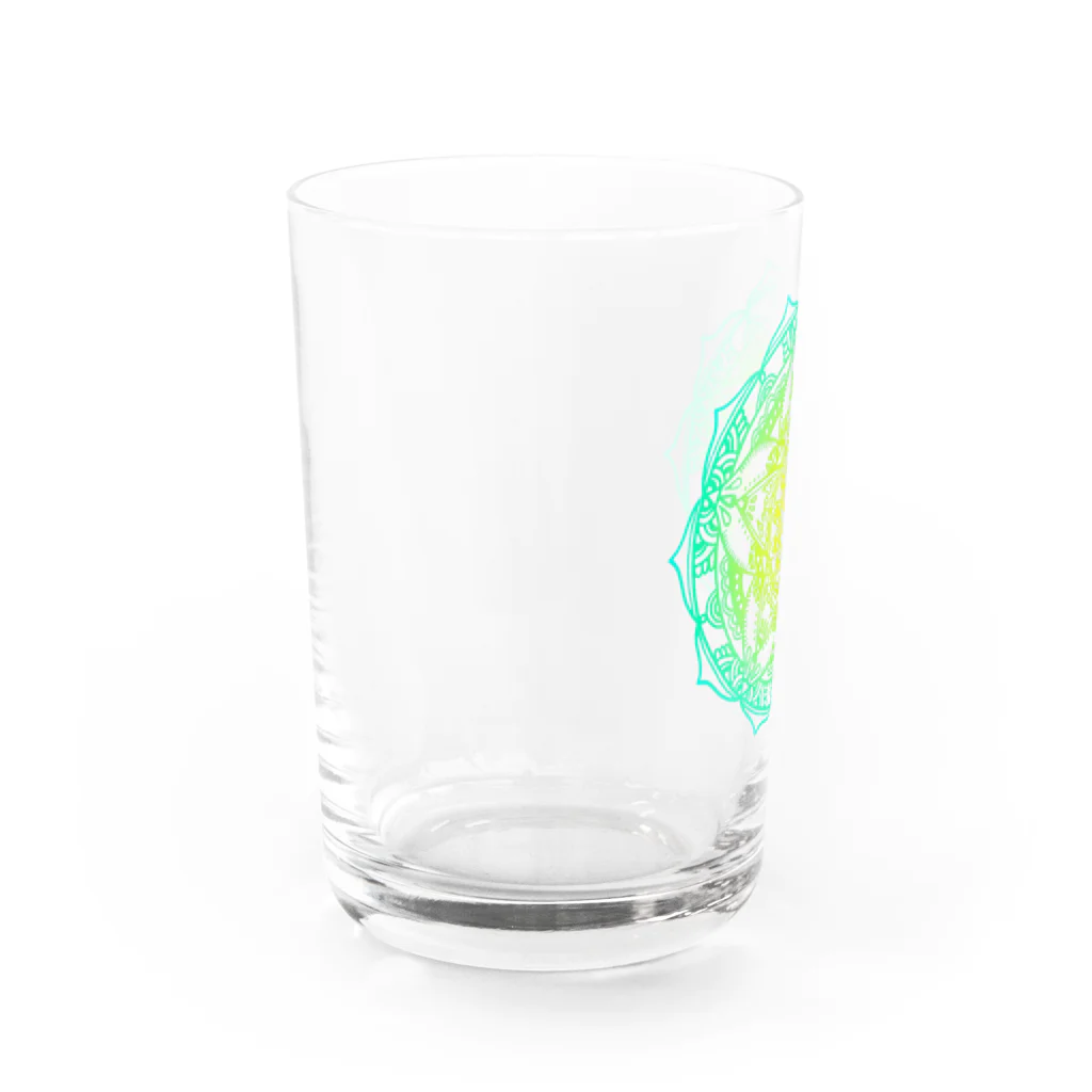 Feeling art 013☻のしぜんの花 Water Glass :left