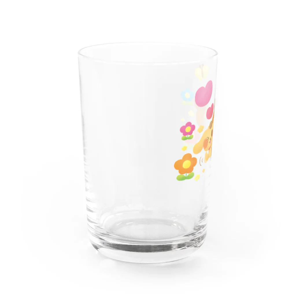 ミキのハッピーくま Water Glass :left