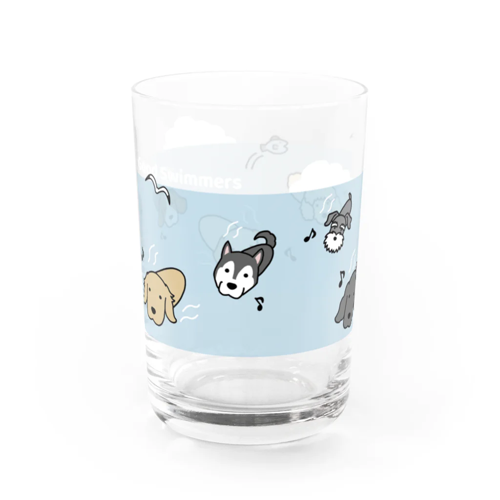 efrinmanのgood swimmers Water Glass :left