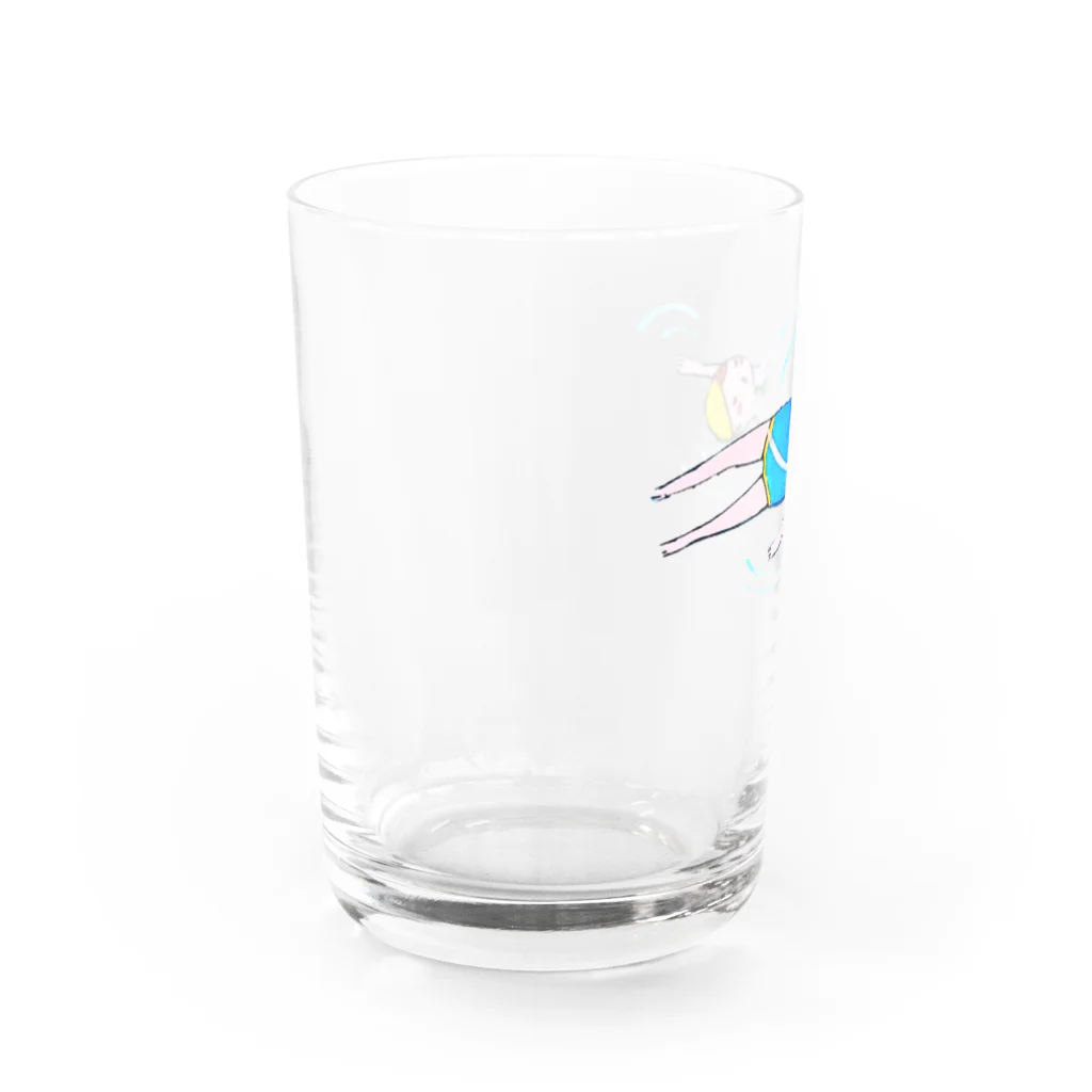 ぷいこのおみせのすいみんぐガール。 Water Glass :left