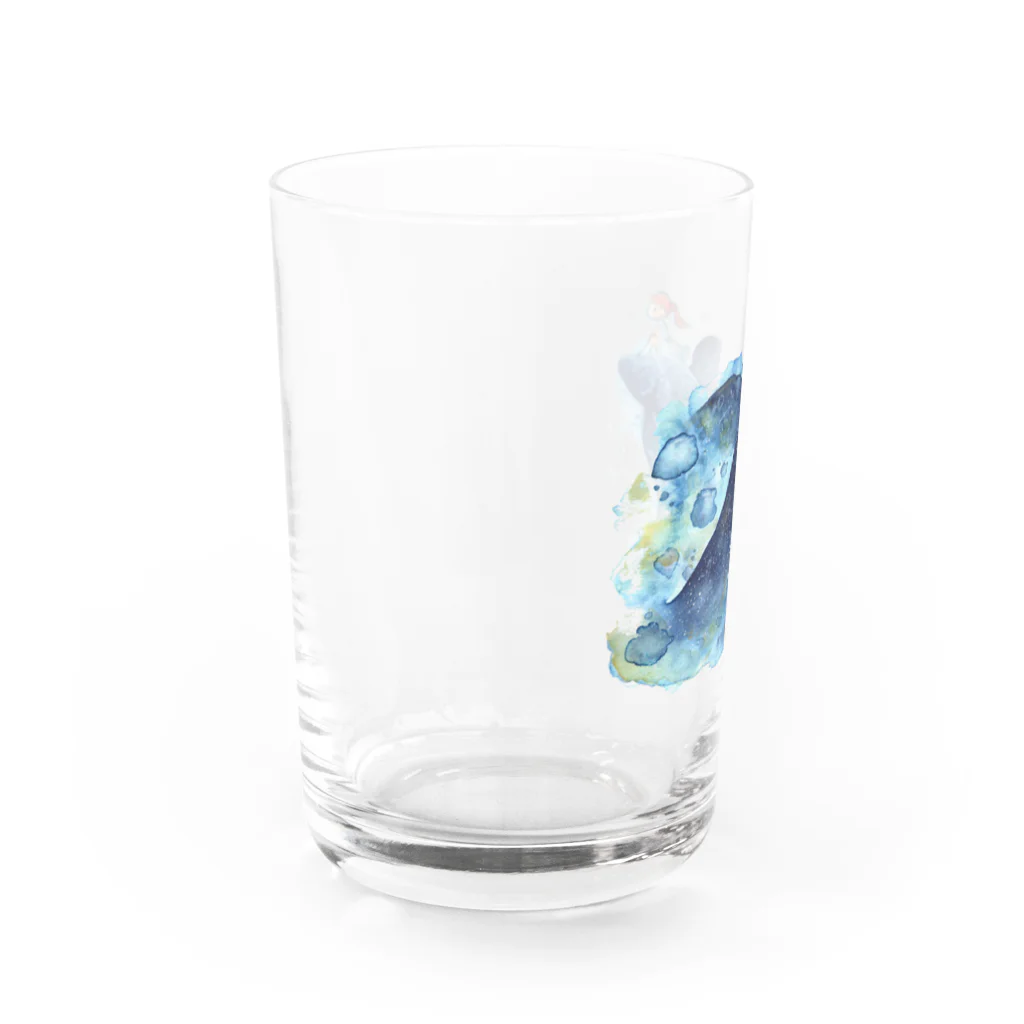 さくらもち屋SUZURI店のヨゾラ・ベールテール Water Glass :left