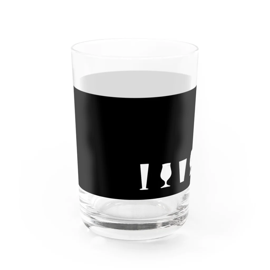 居酒屋のビアグラスのビアグラス Water Glass :left