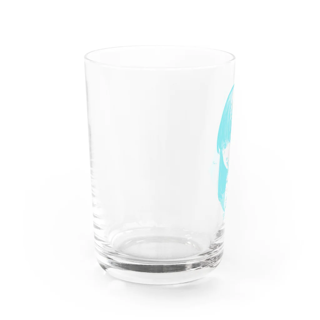 ぶるまに屋のチラ見ちゃん Water Glass :left