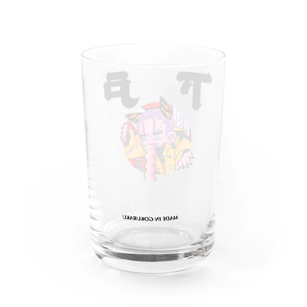 メイドイン極楽スズリ店の下戸用 Water Glass :left