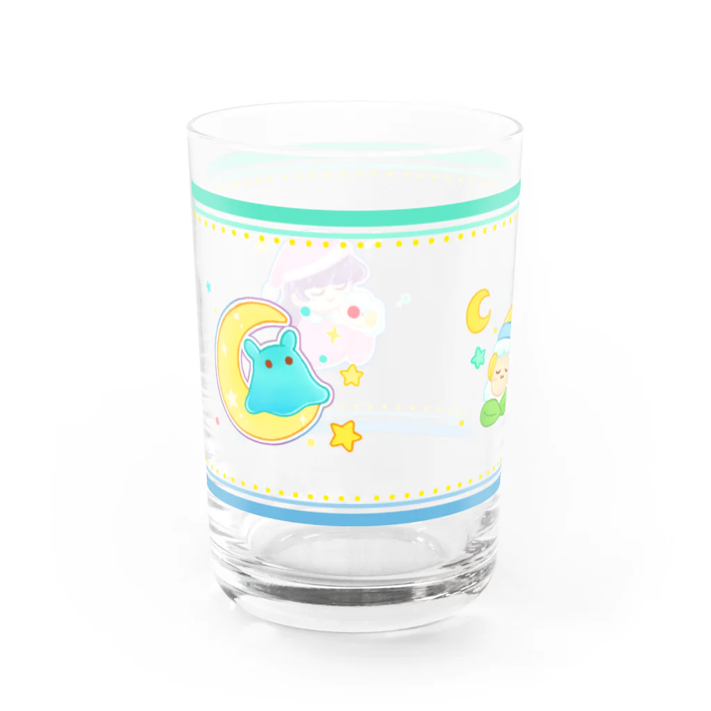 ひじりやノエルのおやすみ☆グラス Water Glass :left