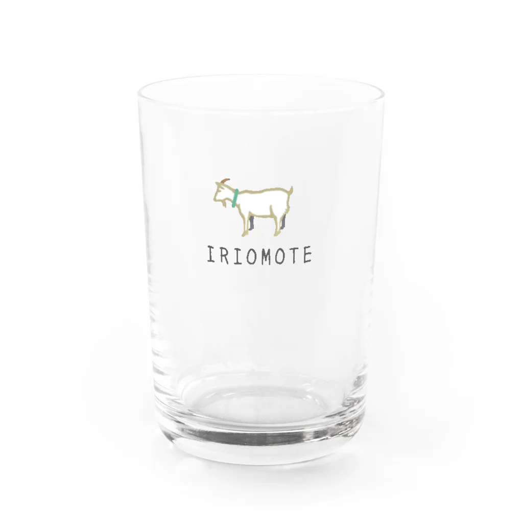 しまのなかまfromIRIOMOTEのIRIOMOTEやぎ Water Glass :left