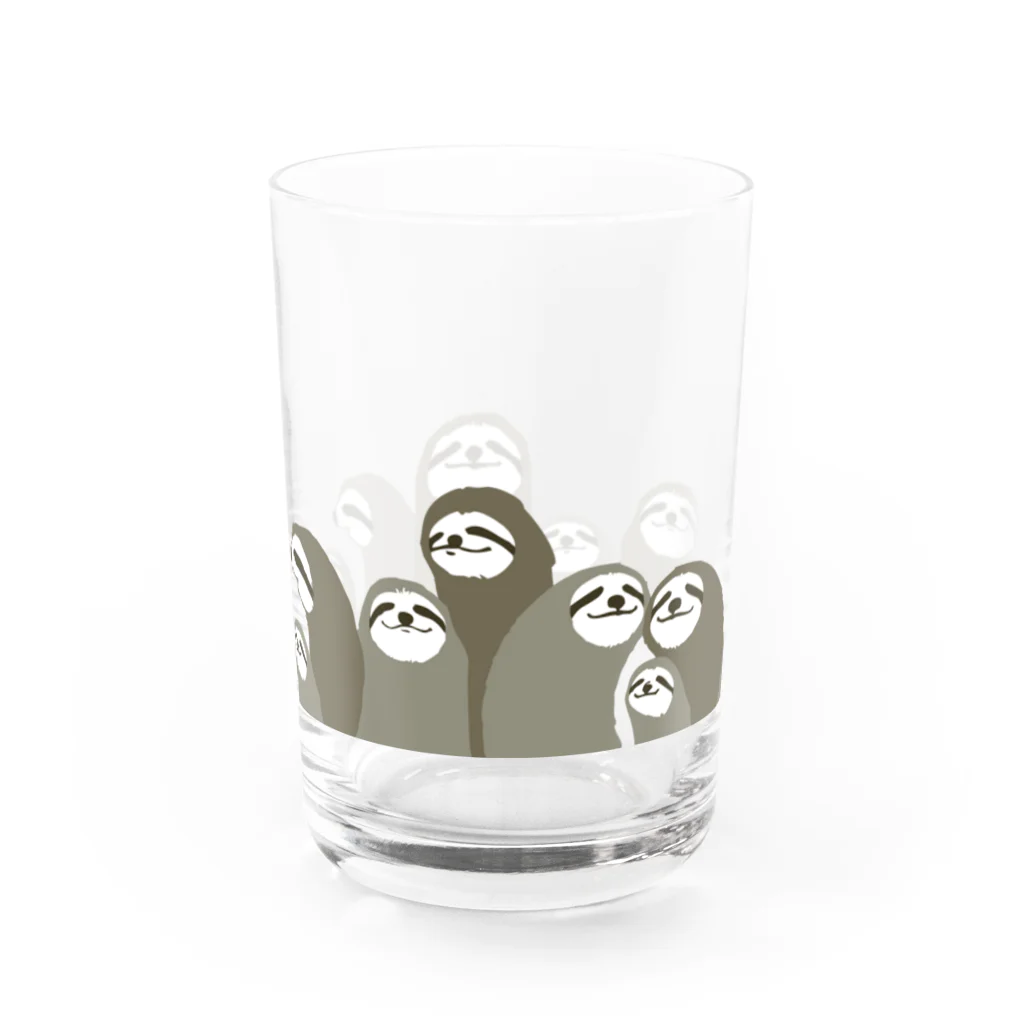 タバタ画房のみんななかよし　なまけもの Water Glass :left