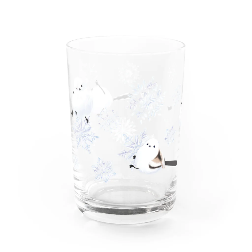 楓工房 ＊suzuri店＊の雪の妖精 Water Glass :left