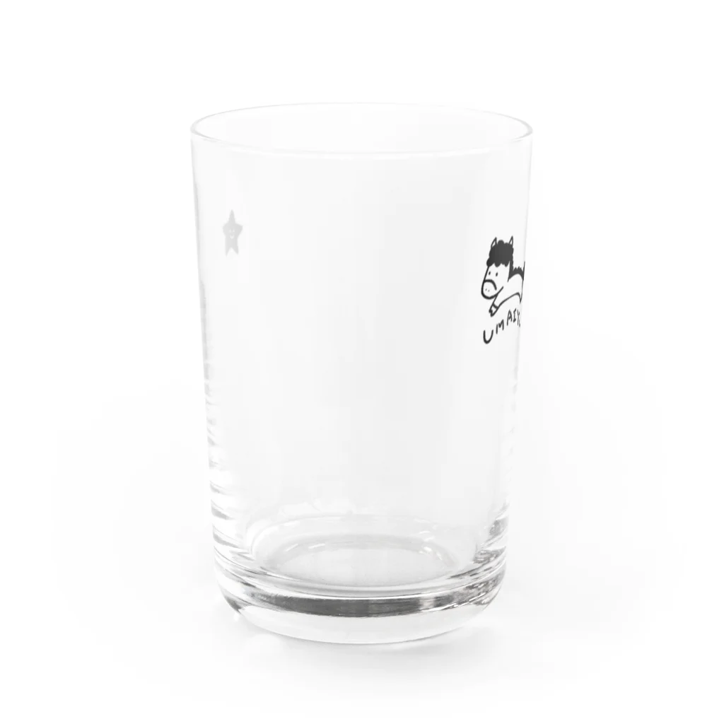 yammのうまいよ〜 Water Glass :left