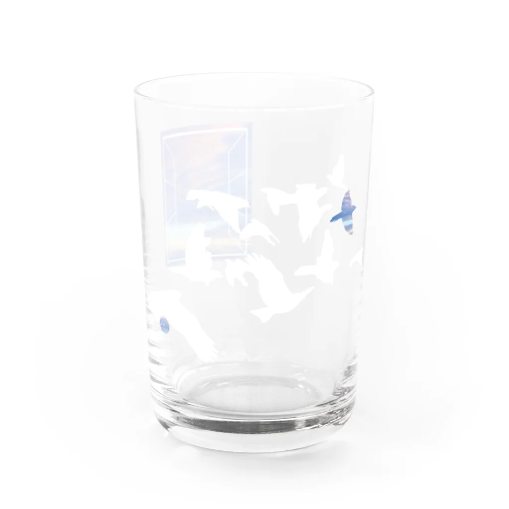 まざり星のタツトリ Water Glass :left