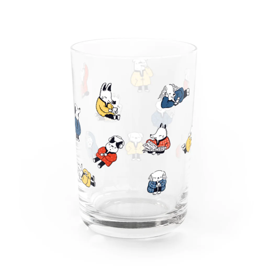 sakimuramotoのおとうさん Water Glass :left