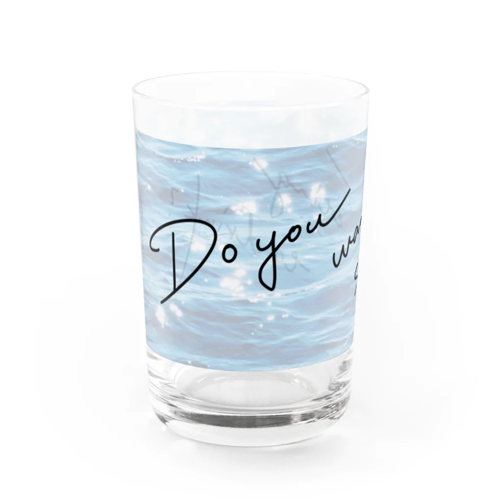 pluie et toi の何か飲みたい？ Water Glass :left