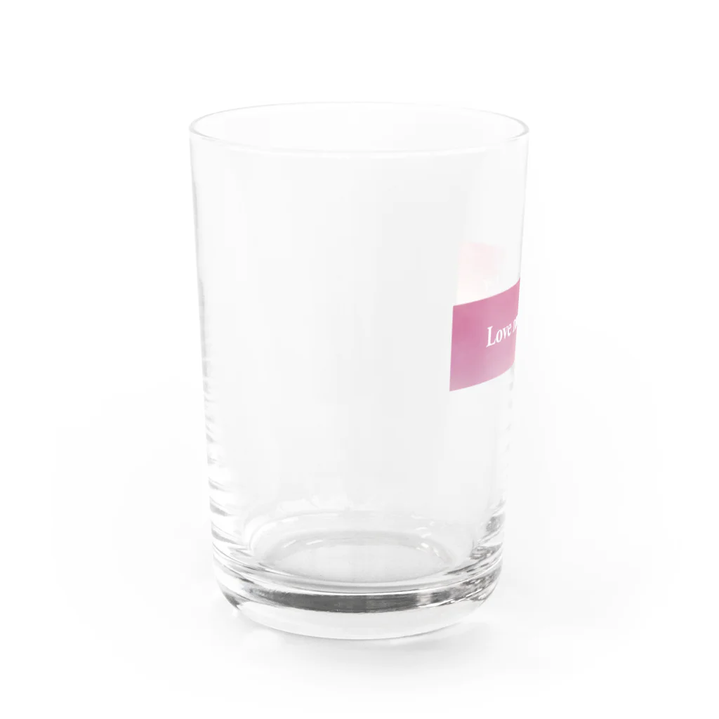 cathのLove me tender Water Glass :left