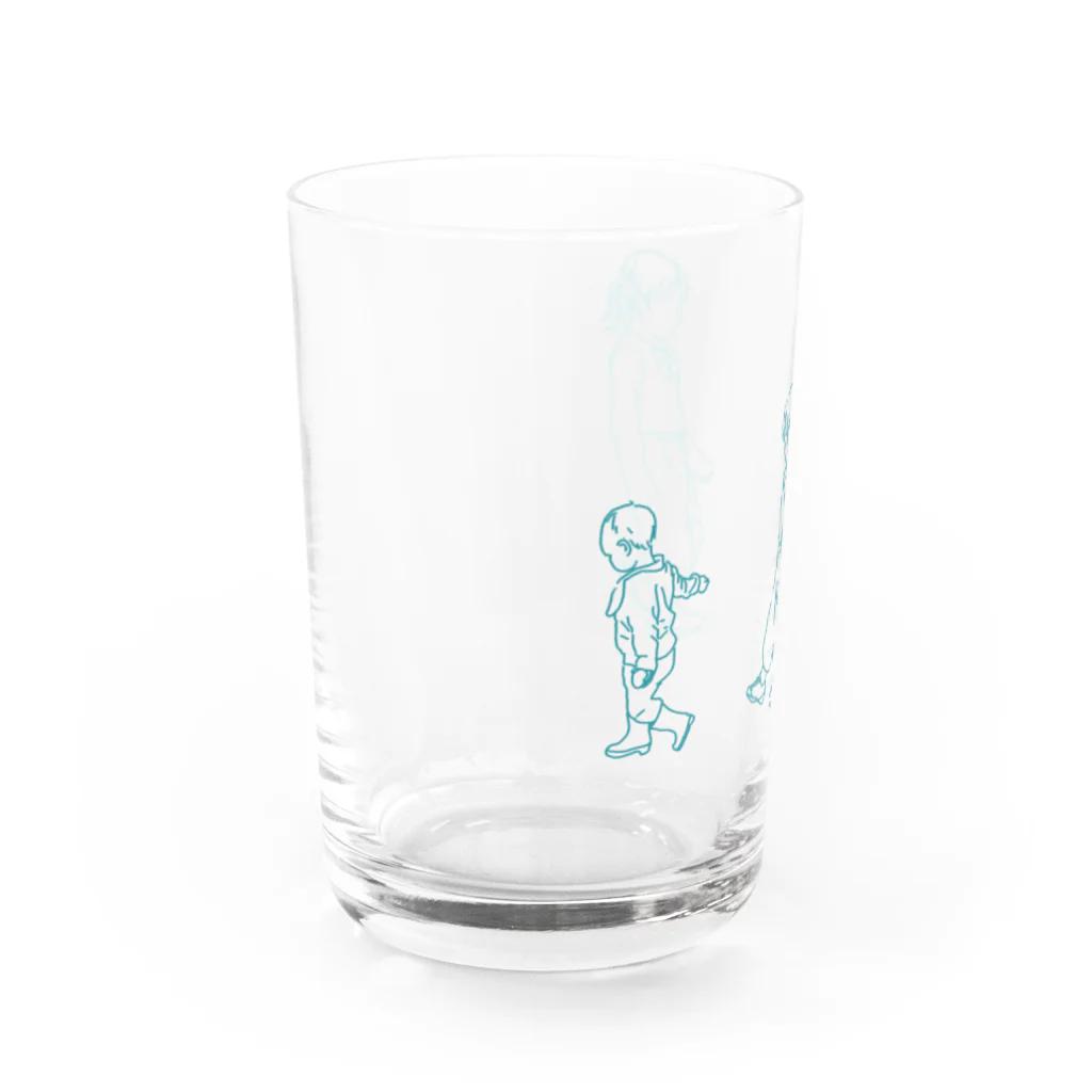 ふきのとうのトリオ Water Glass :left