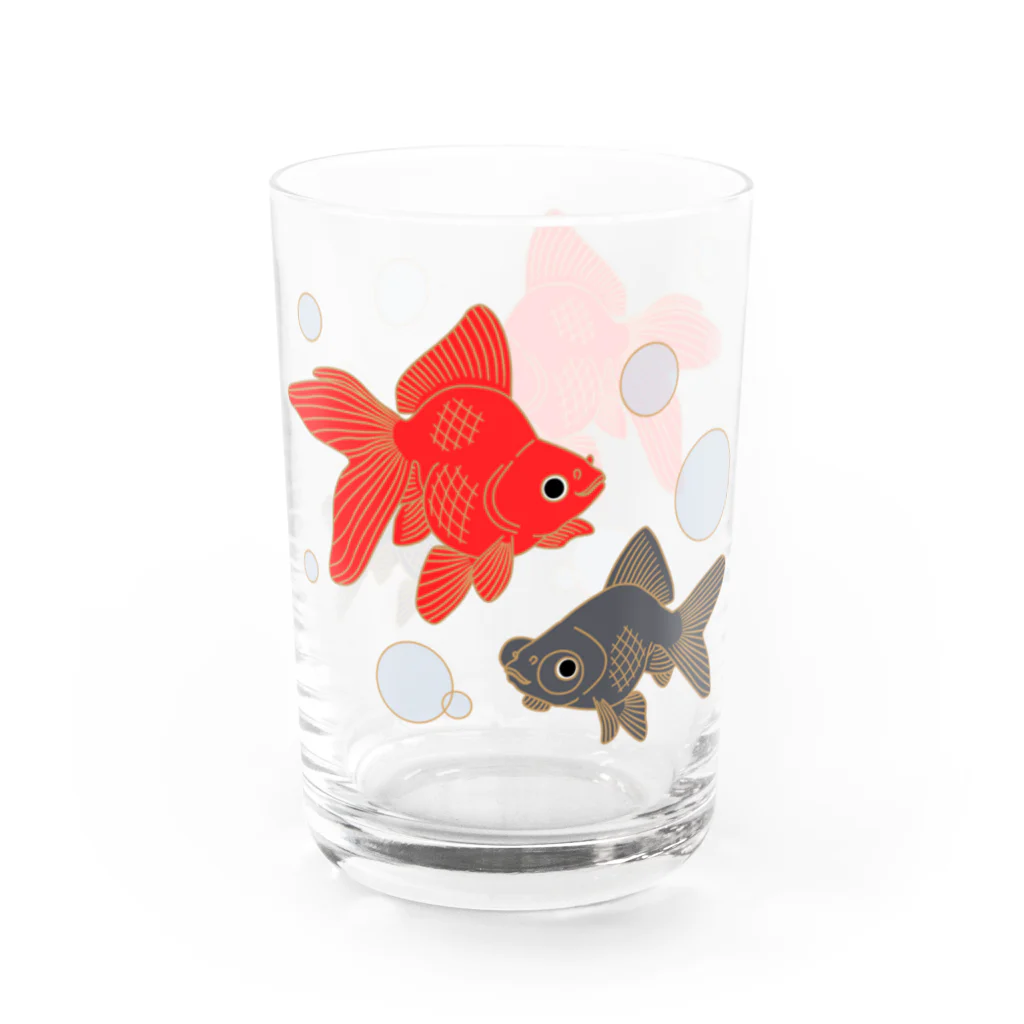 チョモランマリの金魚 Water Glass :left