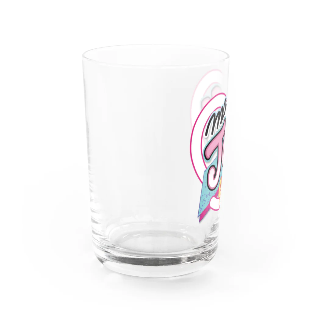 M.A.JOY.SHOPのMAJOYロゴハート Water Glass :left