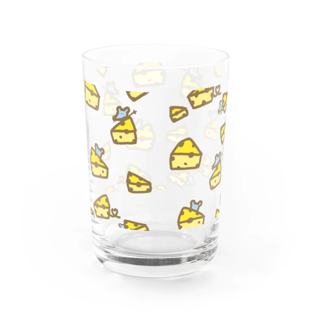 👓ぷんちん📷@LINEスタンプや絵文字販売中🐷の チーズ Cheese チーズ ！ Water Glass :left