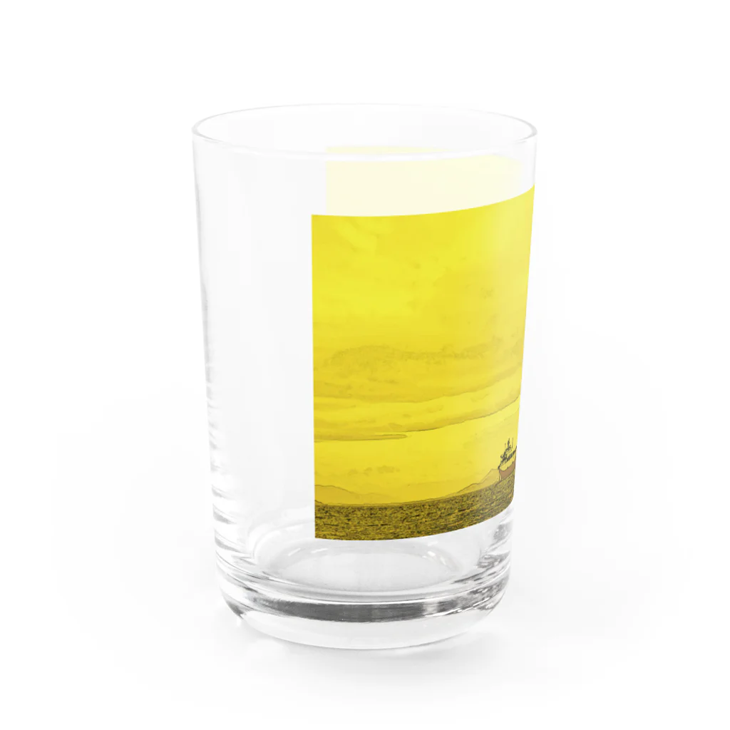 FahrenheitのSHIP yellow Water Glass :left