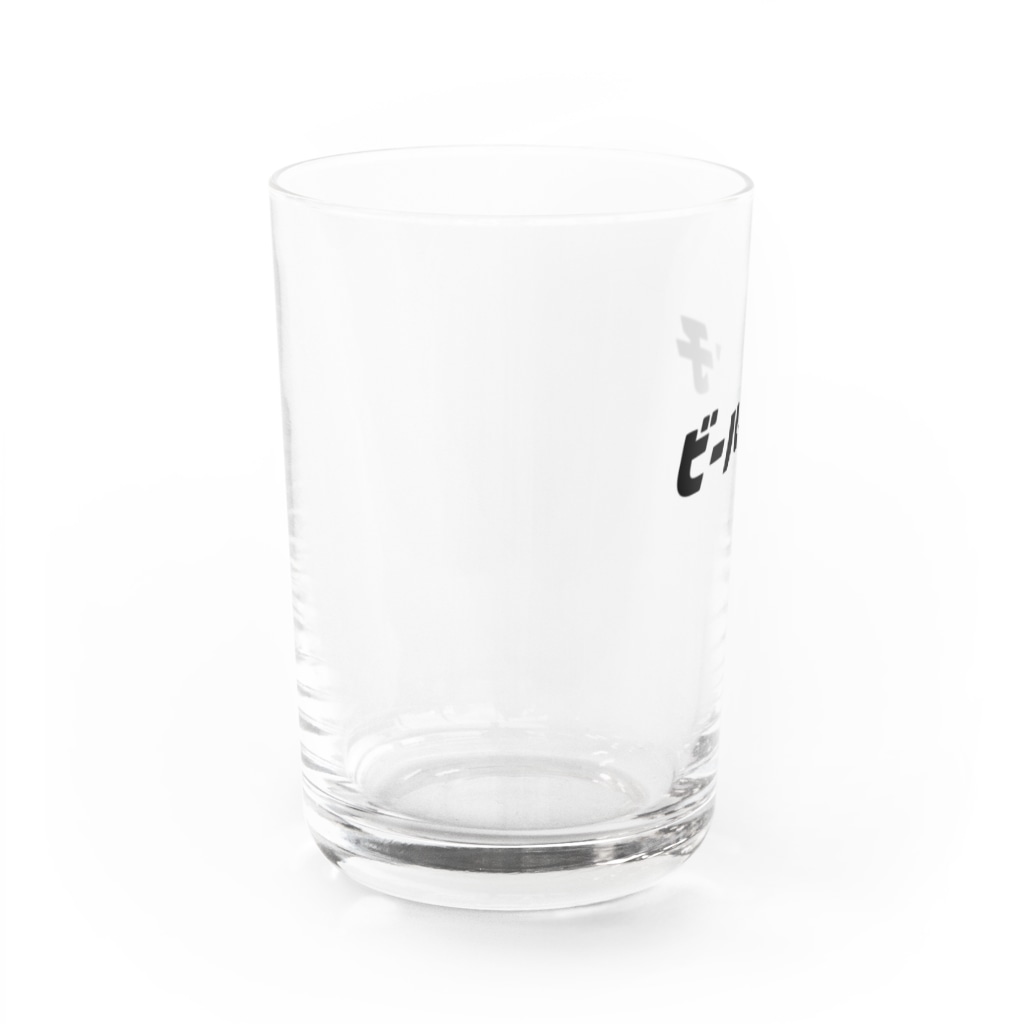 ビール女子 公式オンラインストアのbeergirl glass Water Glass :left