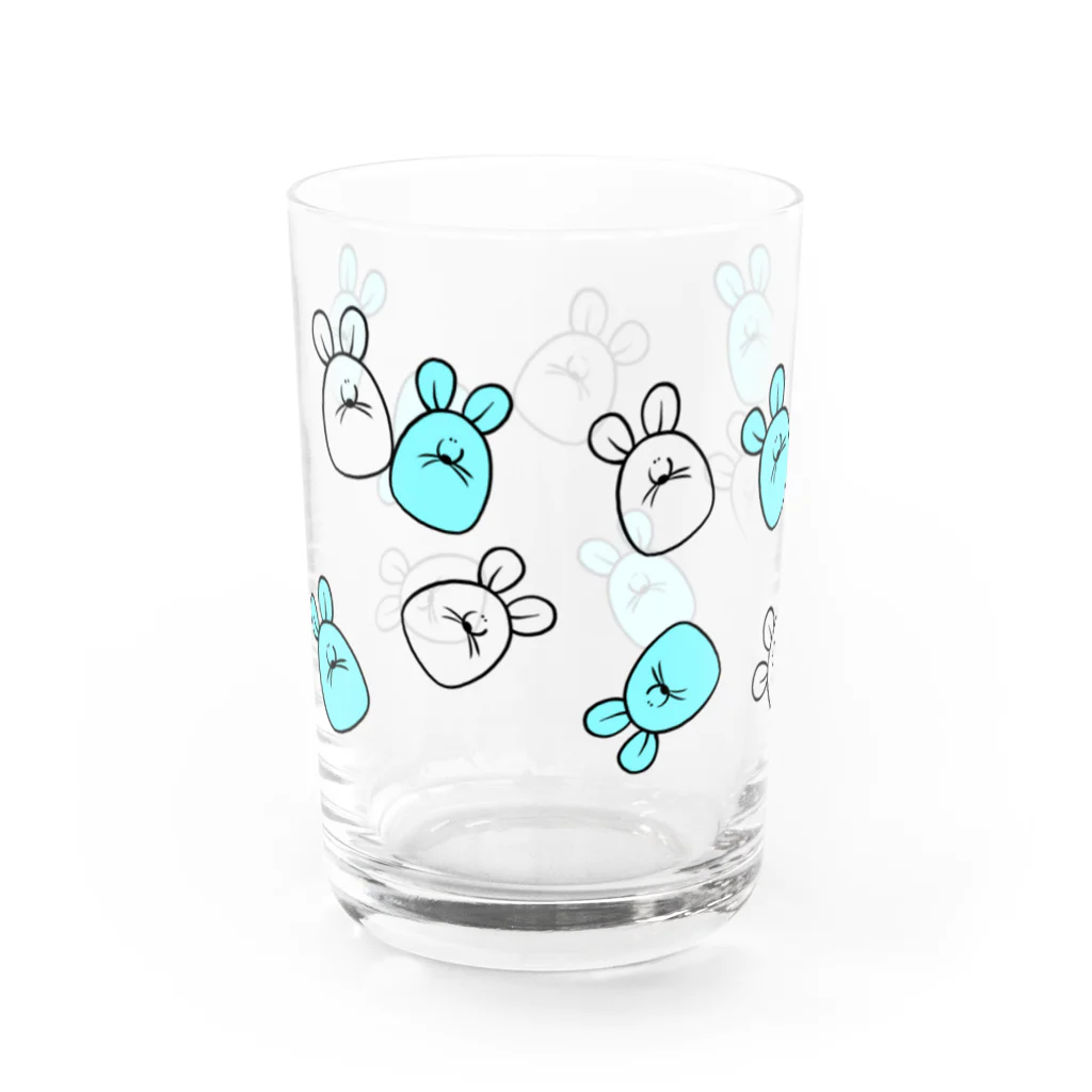 とてもえらい本店のぐらすまうす。 Water Glass :left