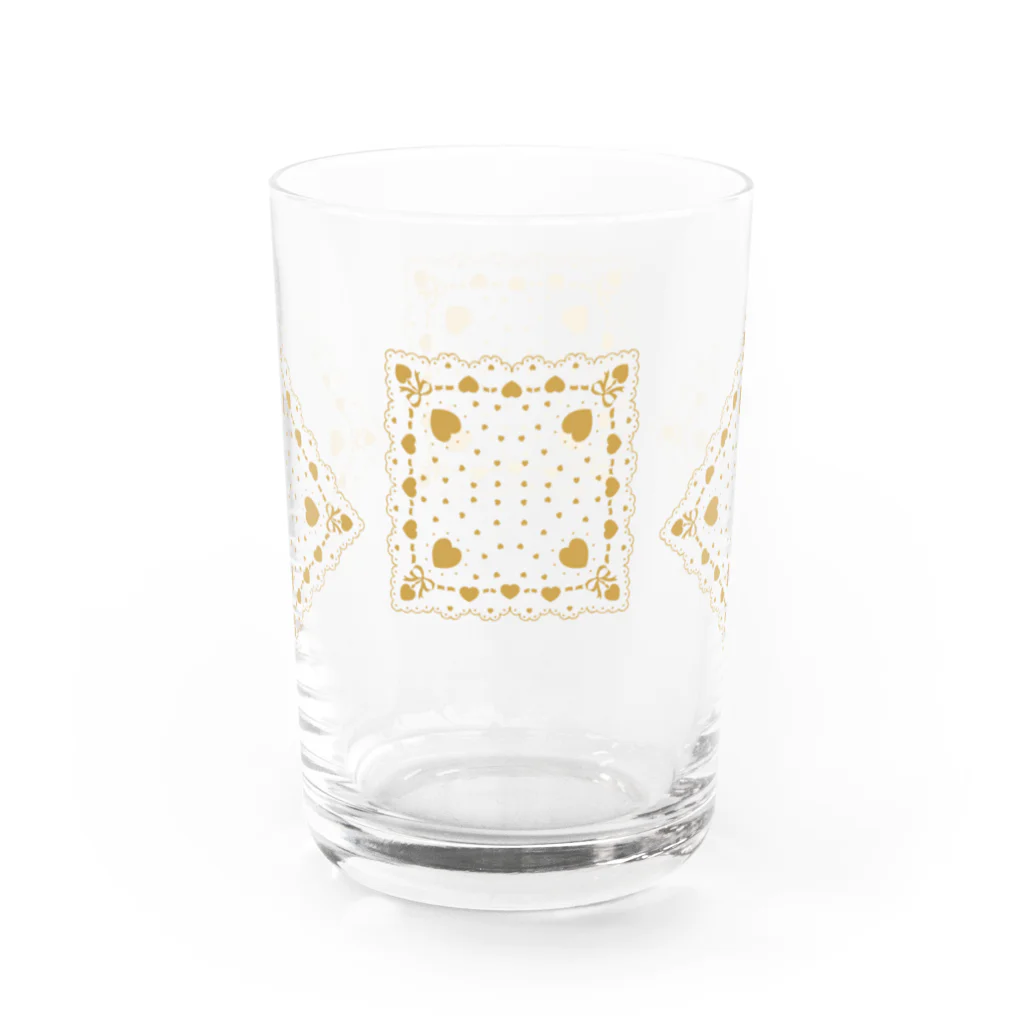 らくだのハンカチグラス(ゴールド) Water Glass :left