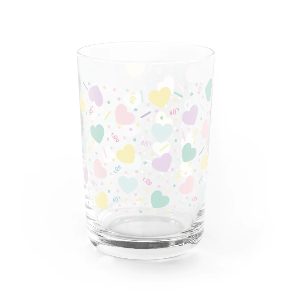 anir0214のパステルハートグラス Water Glass :left