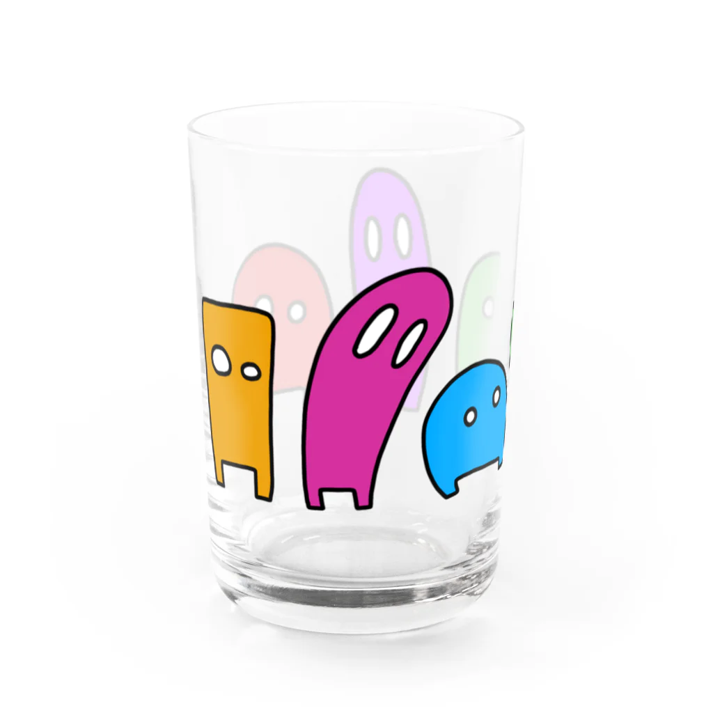 amupontanのぐるっと一周あんよちゃん Water Glass :left