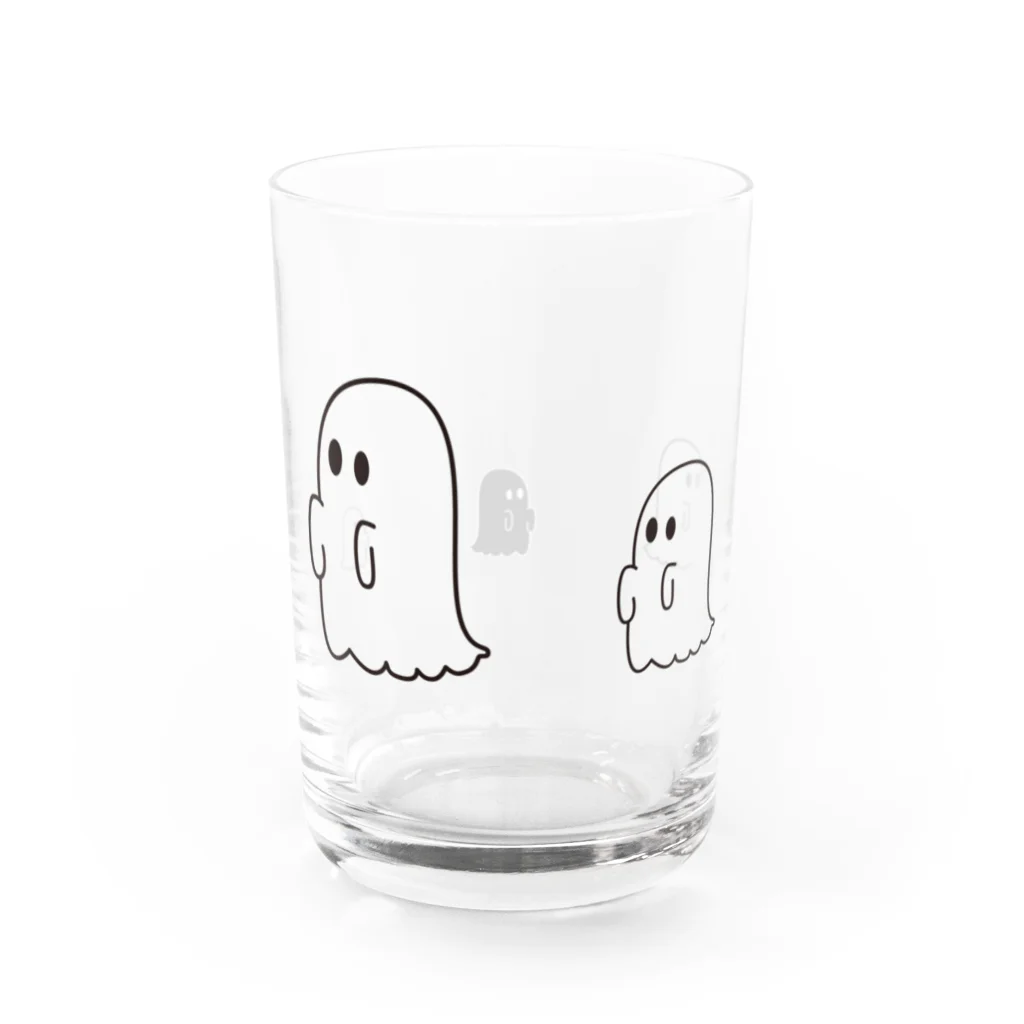 鳥原のおばけのこうしん Water Glass :left