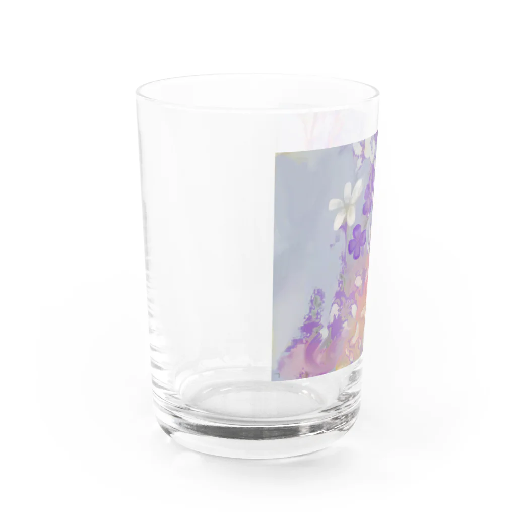 St.SKの日本画 撫子 Water Glass :left