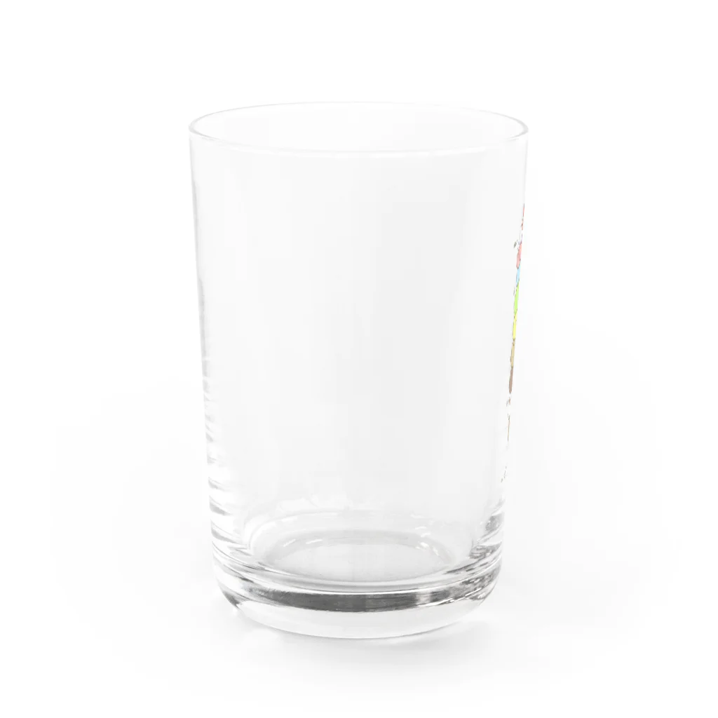 RELAXY の可愛いアイスクリーム10段 Water Glass :left