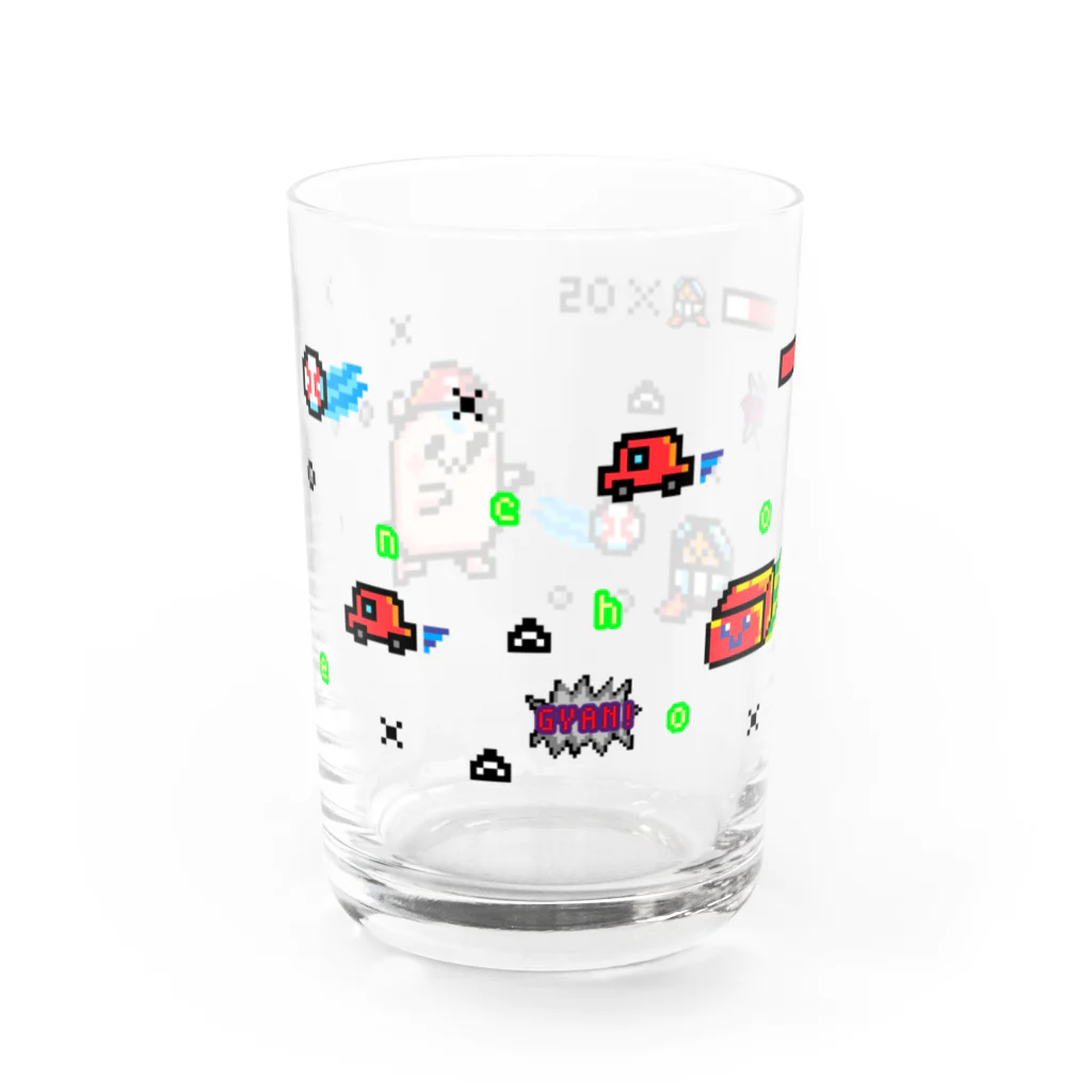 えんちょ店のちょびたけ ギヤラクシー グラス Water Glass :left