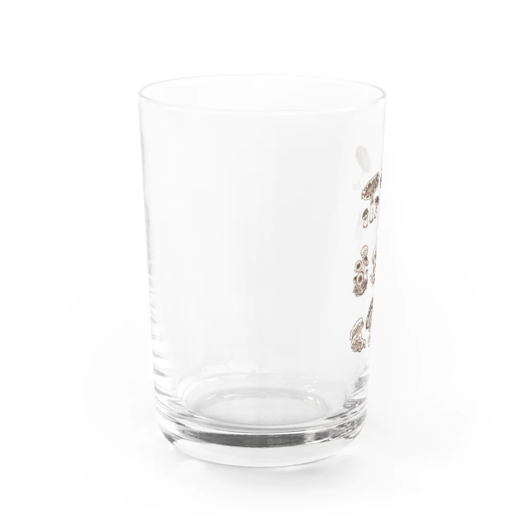 Haruka NishiyamaのNatural history #1  Mushrooms Water Glass :left