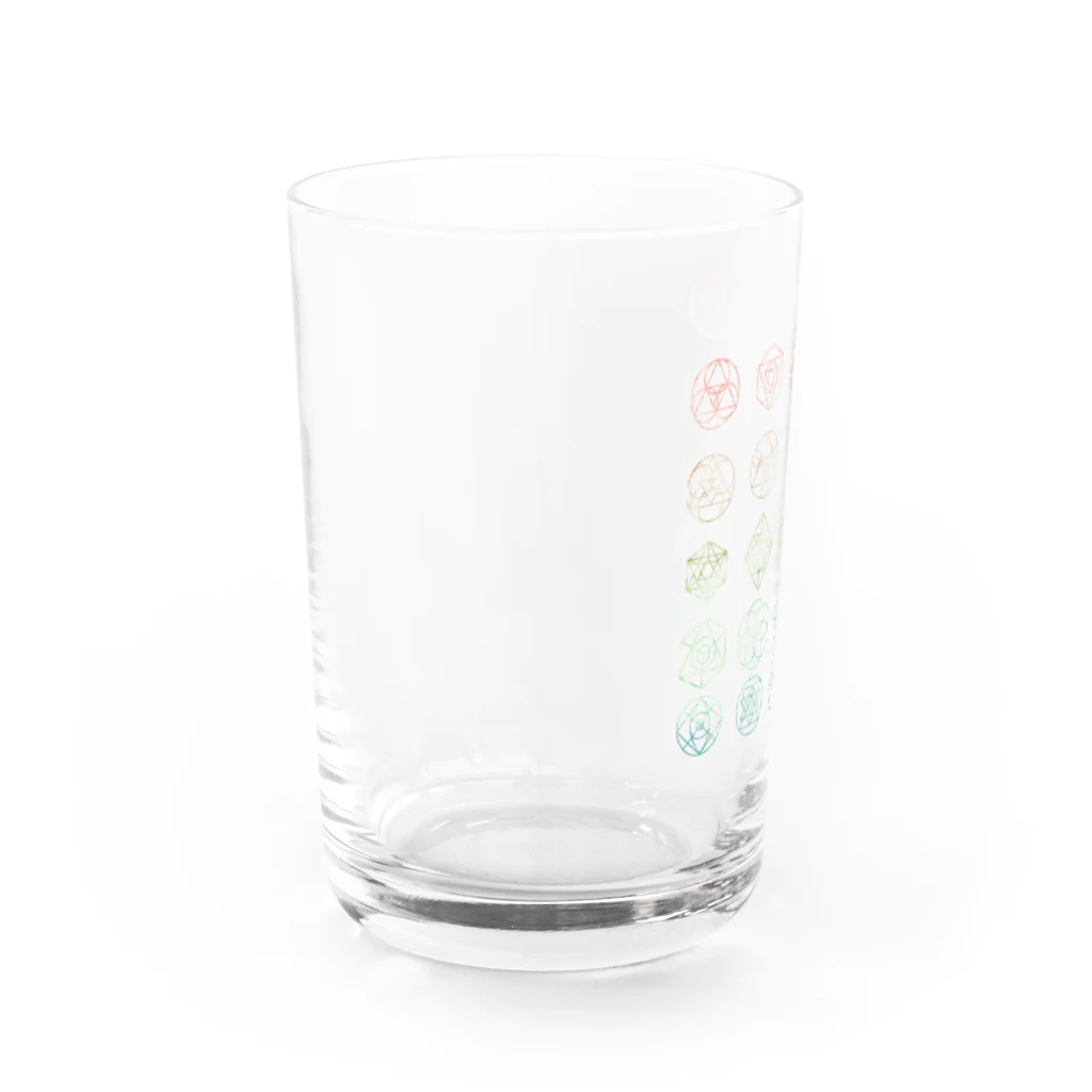 CHUP SHOPの幾何学 Water Glass :left