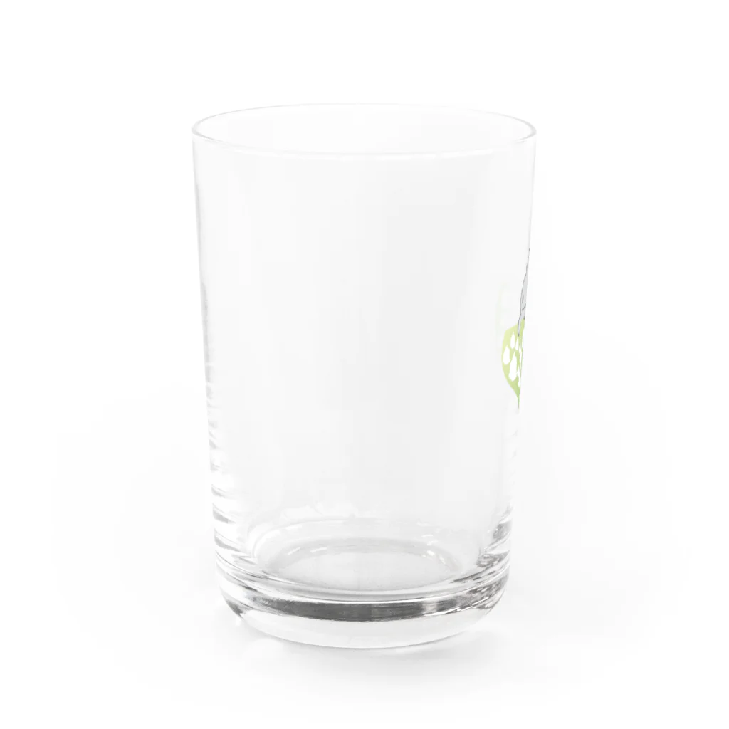 ふりかけのかくれんばぁ Water Glass :left