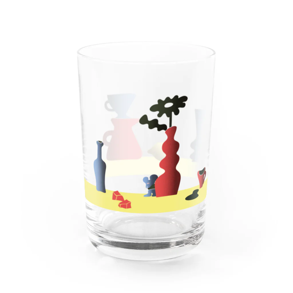 A TAKAHASHIのhiding mouse Water Glass :left