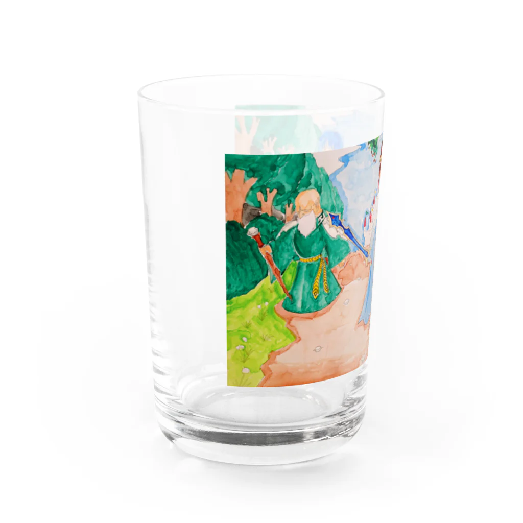 LIONの信仰的ショップの旅立ち Water Glass :left