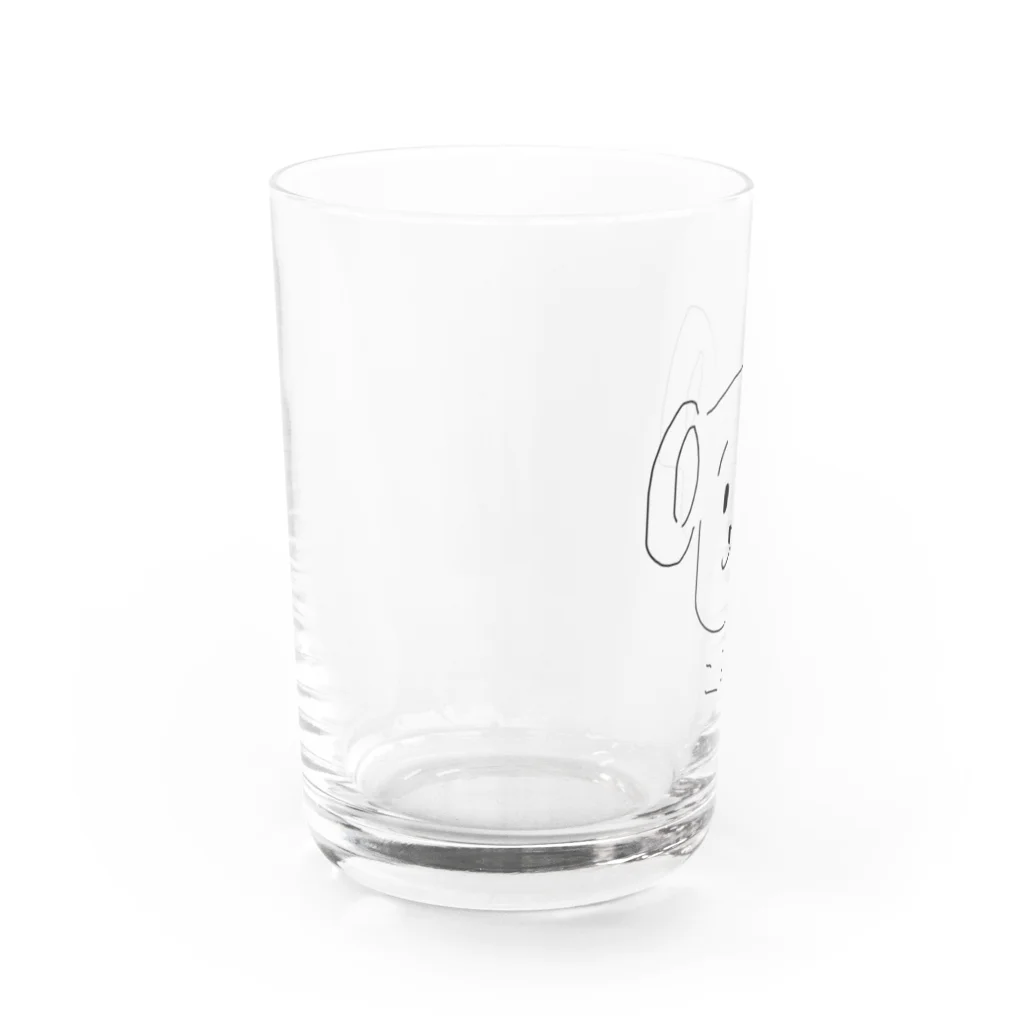 逮捕間近のコアラグラス Water Glass :left