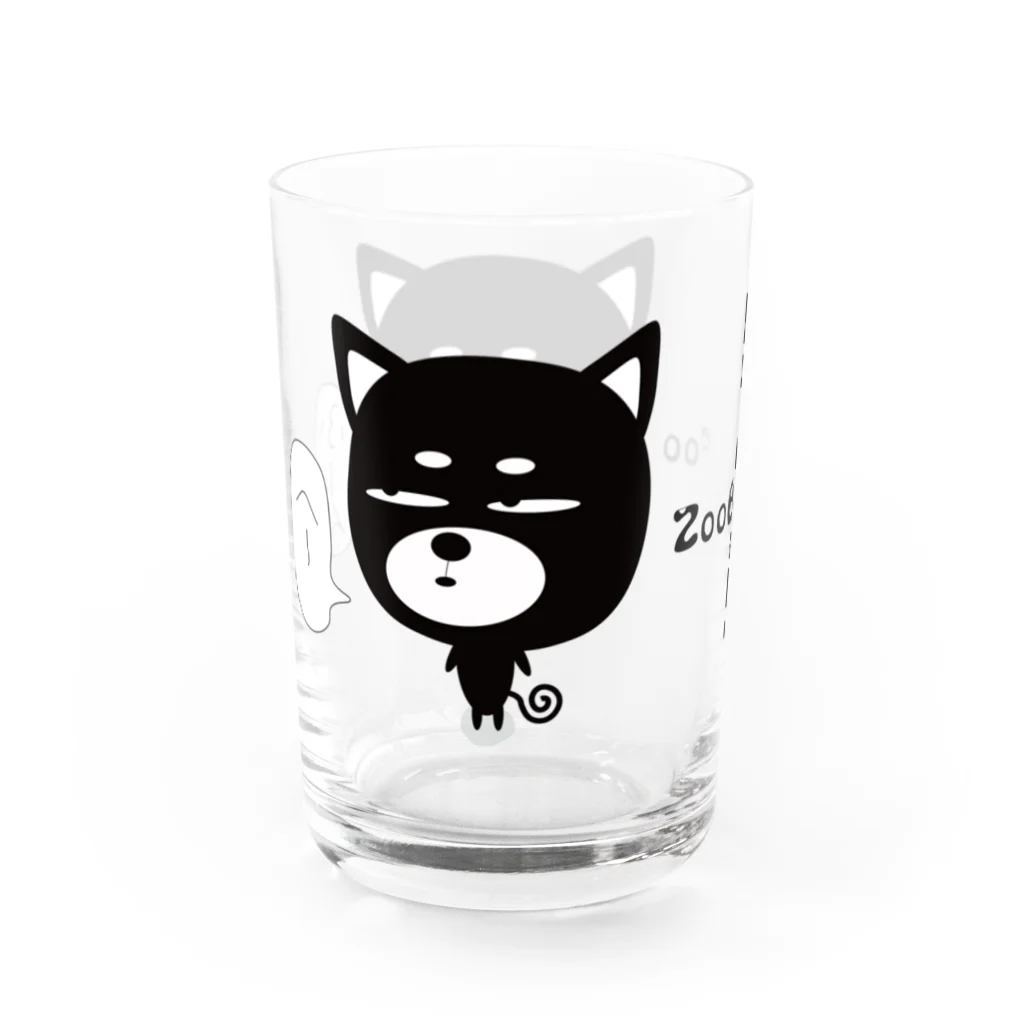 ZooBeeFooのZooBeeinuふーん＆へーグラス Water Glass :left