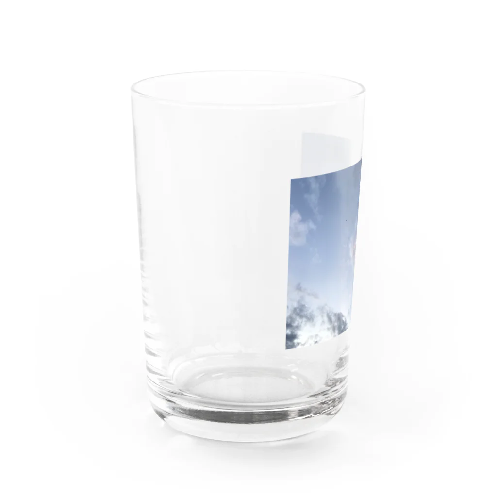 そらいろもようのソライロ Water Glass :left