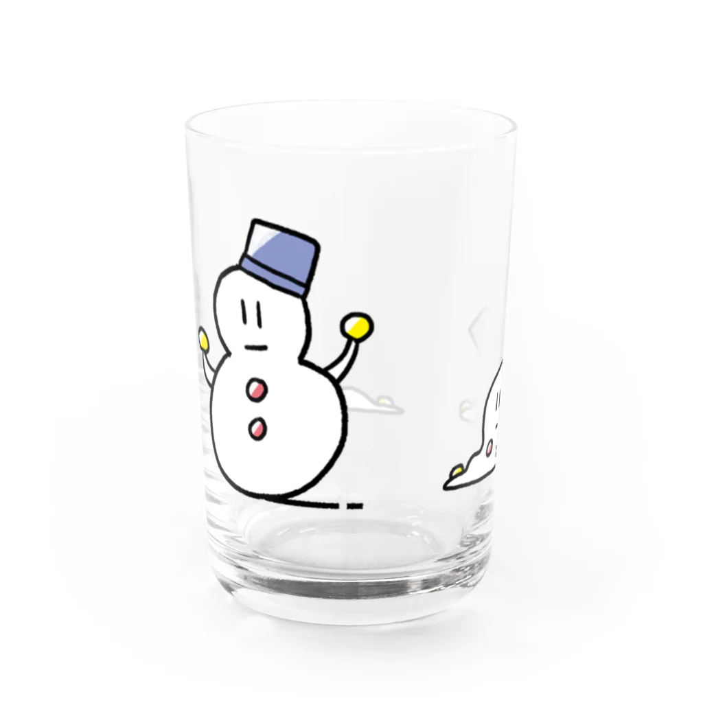 haruのゆきだるまコップ Water Glass :left