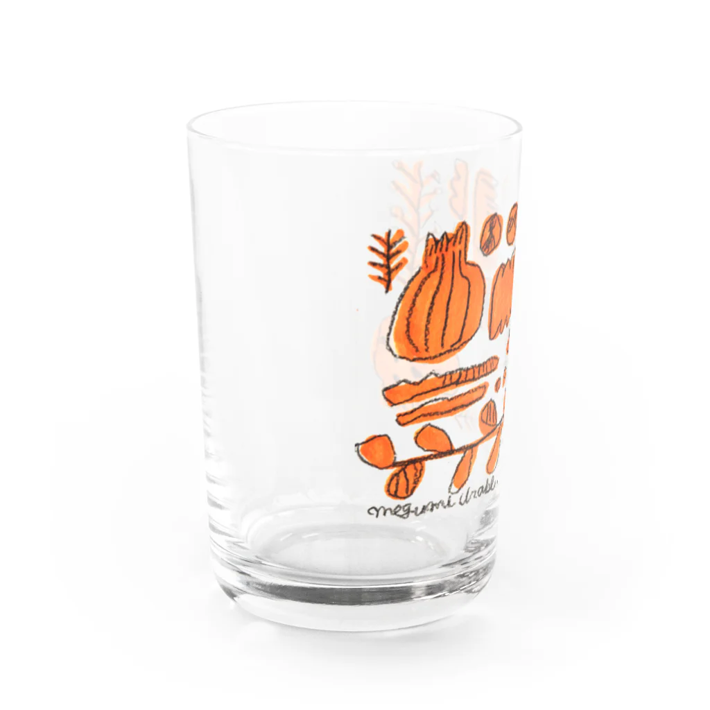 ウラベメグミの木の実 Water Glass :left