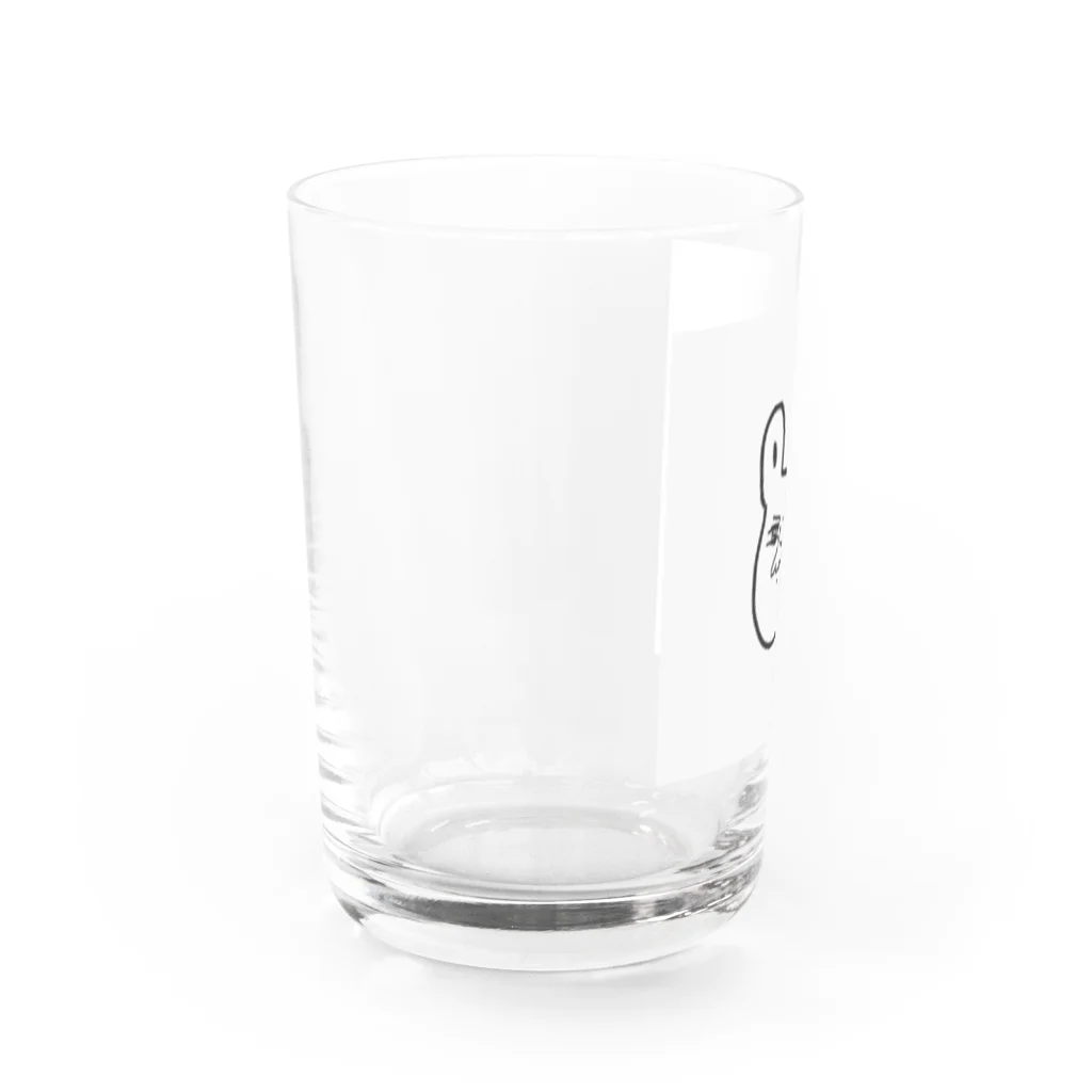 yami_poemのにんにくうさぎ Water Glass :left