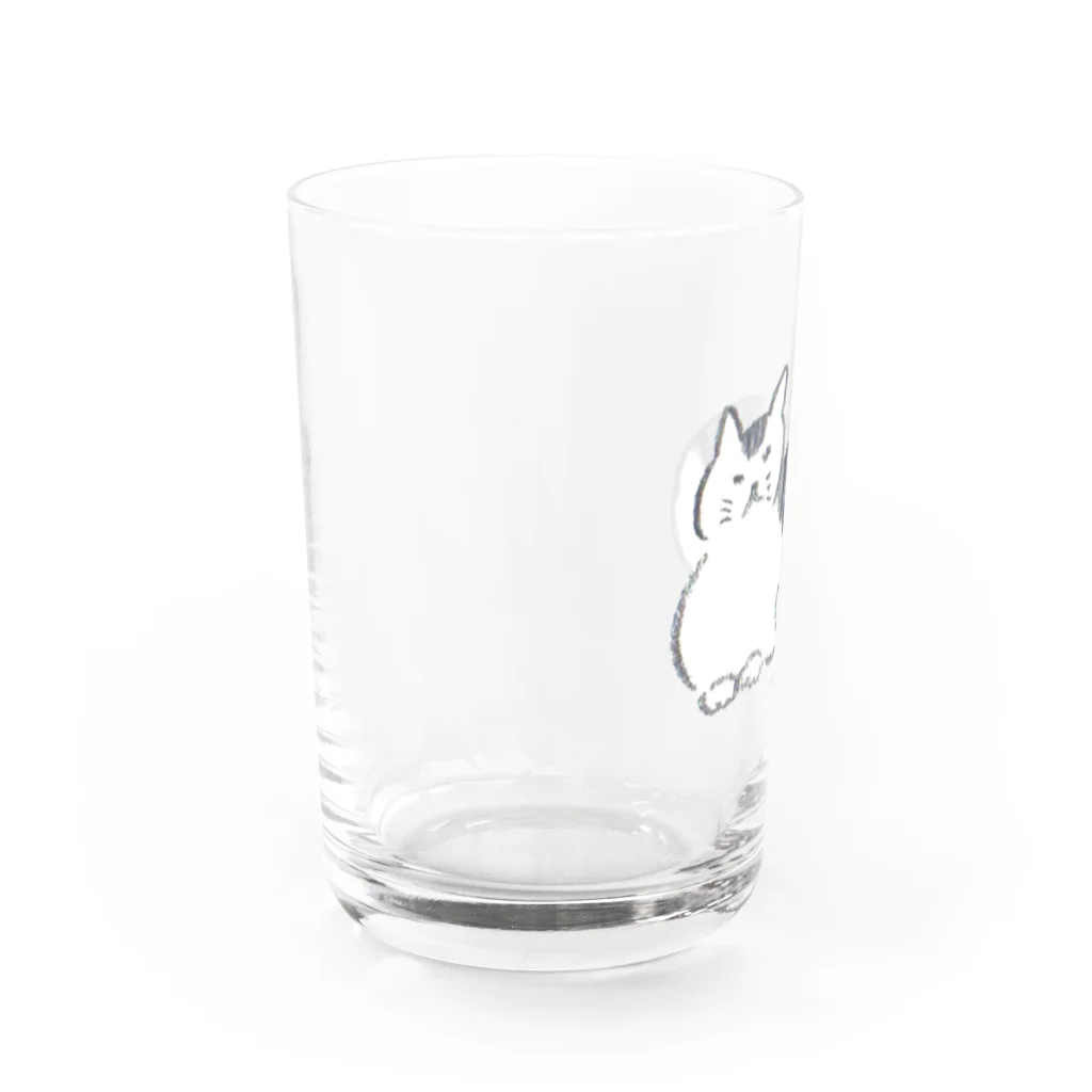 yosicoのモチネコ Water Glass :left