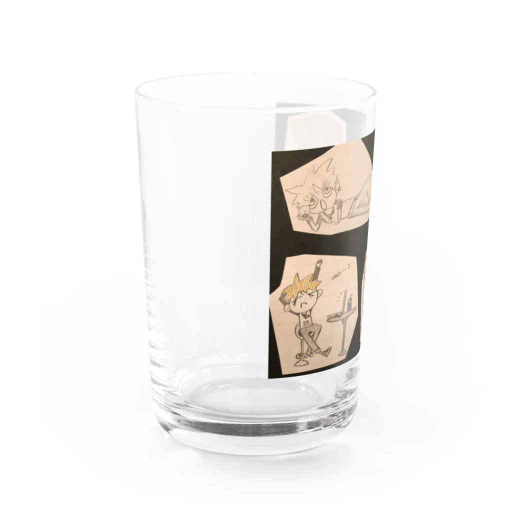 THETHEのRakugakiの日常 Water Glass :left