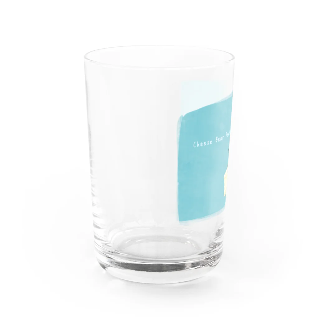 影屋のCheese Bear Penguin Water Glass :left