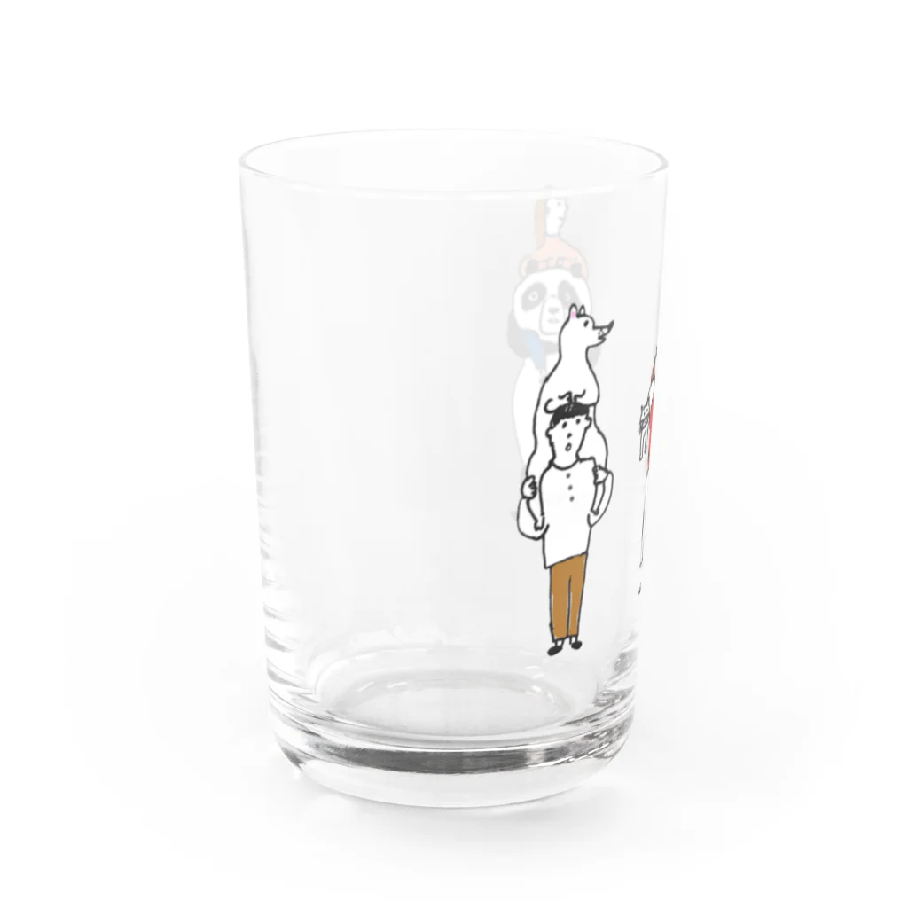 室井雑貨屋のかたぐるま Water Glass :left