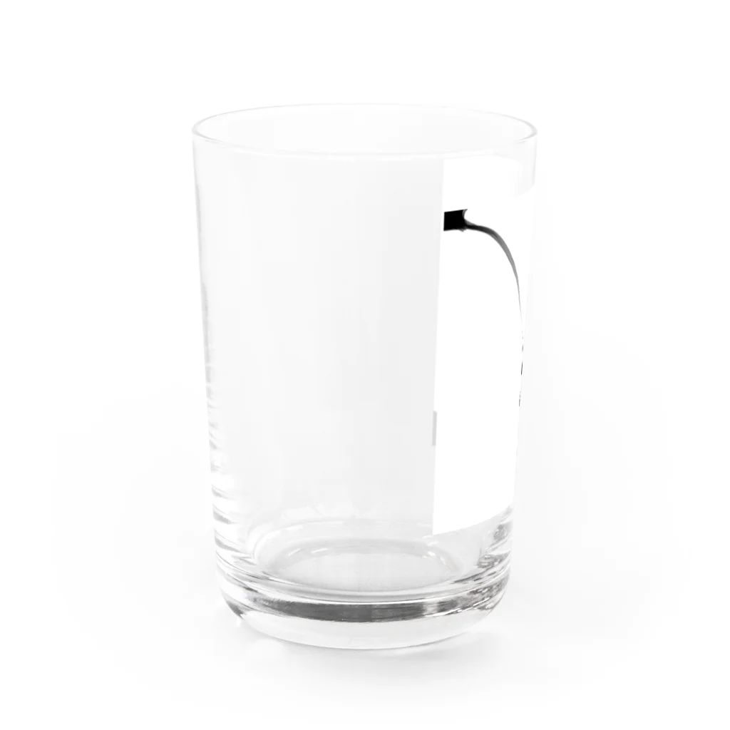 藻川湯畔の人間 Water Glass :left