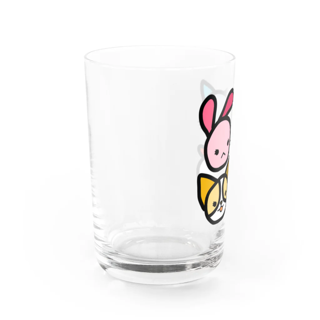 桃華のTEAM ﾒｽｶﾞｷ Water Glass :left