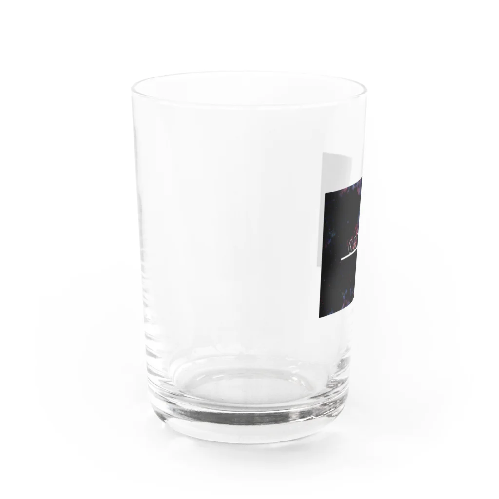 ぽっとつくりばのcosmos Water Glass :left